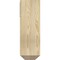 Ekena Millwork Westlake Craftsman Rough Sawn Bracket w/ Offset Brace, Douglas Fir, 8"W x 20"D x 24"H BKT0806X20X24WTL04RDF - alternate 4